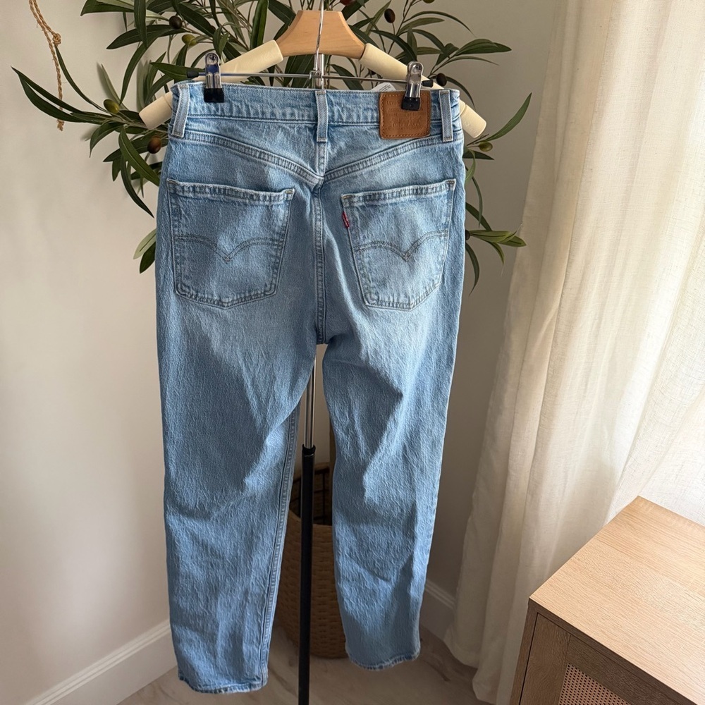 Levi’s 70s High Slim Straight Jeans Light Wash Size 27 - Picture 5 of 12
